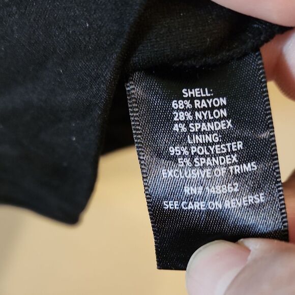 Studio Black Tailored Blazer Crop M-L Black - Picture 5 of 7